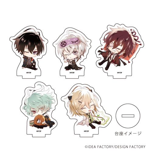 アクリルぷちスタンド「Collar×Malice」01/コンプリートBOX(全5種)(ミニキャライラスト)